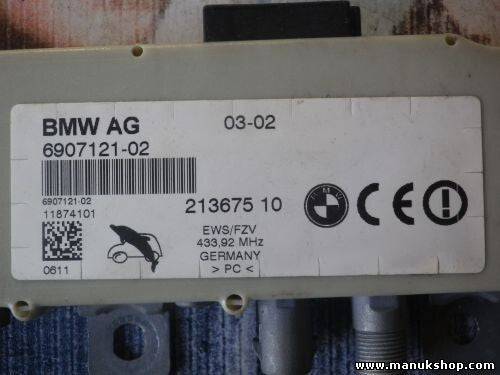 Amplificador de antena BMW 3 E46 M3 COUPE 6907121 02 690712102 21367510