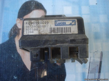 Recocido controlador Glow relé enchufe Citroen LUCAS 96 159 382 80 9615938280