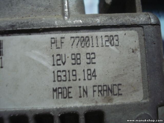 Centralita del motor Renault Clio 1.2L 7700111201 7700868294 7700111203 ZG3R-248