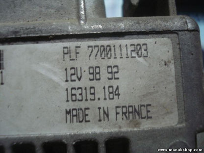 Centralita del motor Renault Clio 1.2L 7700111201 7700868294 7700111203 ZG3R-248