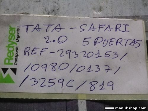 Pinza delantera izquierda Tata Safari 2.0 29320531 29320153 3259C 0157 0980 C314