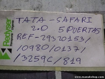 Pinza delantera izquierda Tata Safari 2.0 29320531 29320153 3259C 0157 0980 C314