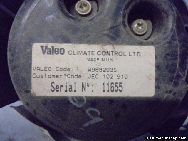 Ventilador de Calefacción Land Rover Freelander LN 1998-2000 W963293S JEC102910