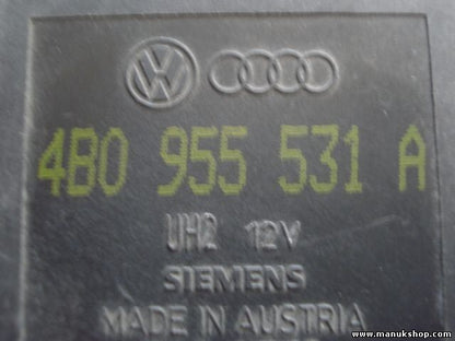 Relé del limpiaparabrisas Audi 4B0955531A 4BO955531A SIEMENS 5WK10430A Nr.377