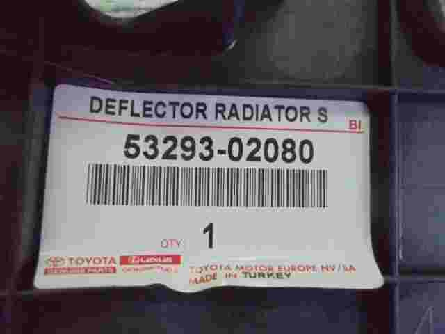 Deflettore radiatore S RH Toyota Auris 5329302080 53293-02080