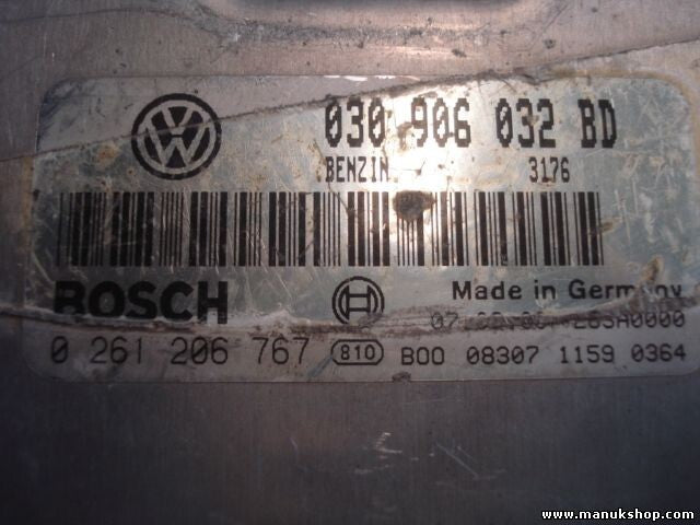 Centralita del motor VW Volkswagen Polo 030906032BD 030 906 032 BD 0261206767