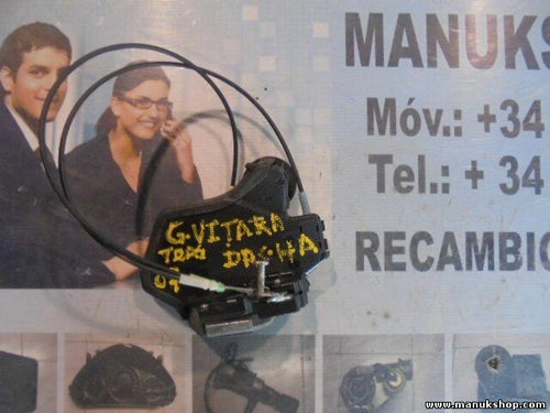 Cerradura puerta trasera derecha Suzuki Grand Vitara 2007 A046693 60929004 AISIN