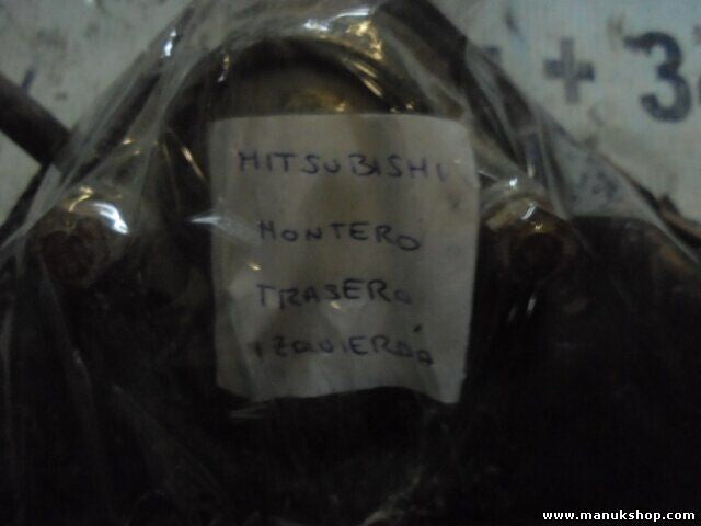 Brazo de suspensión trasero izquierdo Mitsubishi Pajero 81 KW, 110 PS MR296094