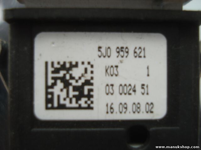 Interruptor Luneta Trasera Desempañador Skoda Fabia 5J0959621 5J0 959 621