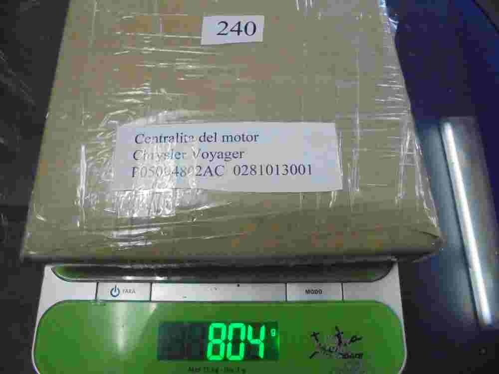 Centralita del motor Chrysler Voyager IV (2007) EDC15 P05094802AC 0281013001