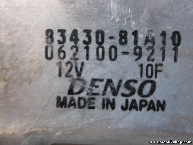 Meccanismo alzacristalli anteriore destro Suzuki Jimny 2001 8343081A10 062100...