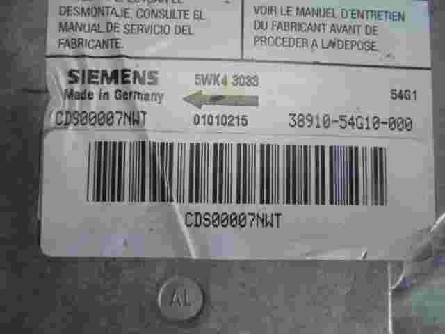 Sensore di impatto airbag Suzuki 1054G10000 5WK43033 CDS00007NWT 54G1