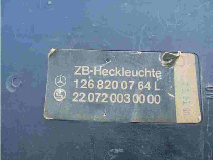 Pilotos trasero izquierdo Mercedes W126 1268200764 L 1268200764L 220720030000