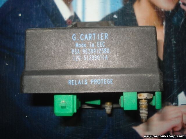 Recocido controlador Glow relé enchufe Peugeot Citroen Fiat 9639912580 51299011A