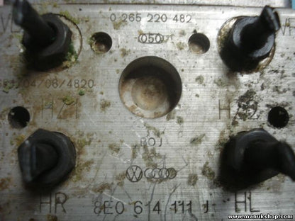 Unidad hidráulica del ABS Audi A4 A6 A8 4D2 8E0614111J 8EO614111J 0265220482