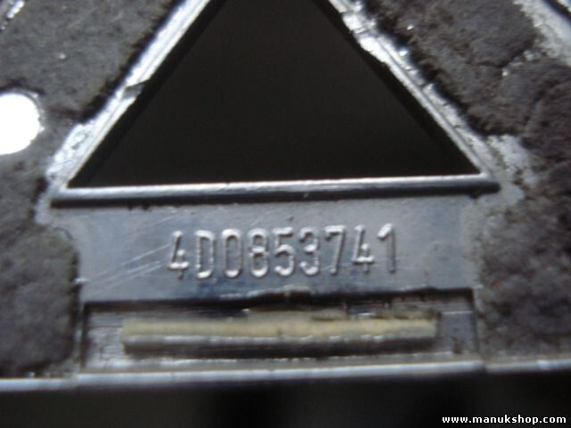 Emblema trasero Audi A 6 cm 4D0853741