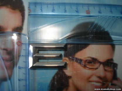 Emblema Audi 80 90 100 A4 A6 E 3 cm