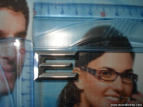 Emblema Audi 80 90 100 A4 A6 E 3 cm