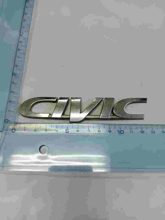 Emblema Honda Civic 12 cm.