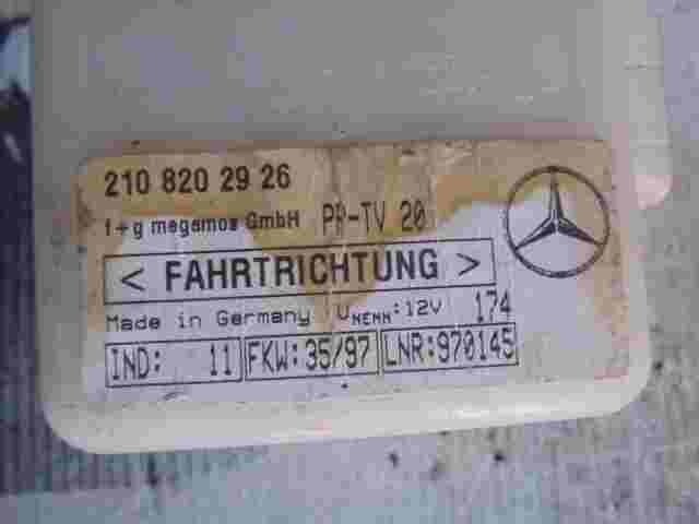 Regolatore di allarme Mercedes-Benz E W210 E 220 2108202926 FKW 35/97 LNR 970145