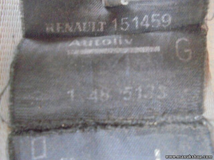 Cinturón de seguridad trasero izquierdo Renault Scénic I JA AUTOLIV 151459