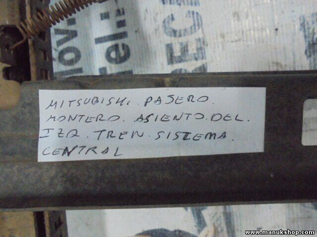 Guía de asiento delantero izquierdo Mitsubishi Montero Pajero