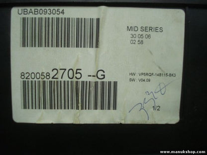 Cuadro de instrumentos Renault Clio III (R) 1.5 dCi 8200582705--G 8200582705G