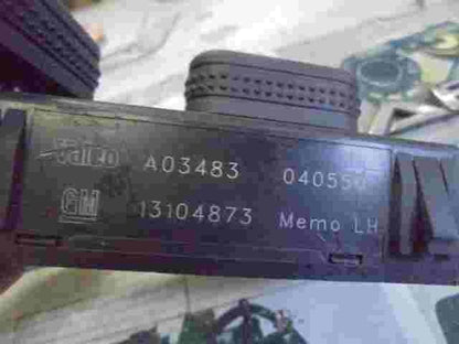 Ajuste de los asientos Opel Vectra C Signum Saab 9-3 GM 13104873 A03483 04055M