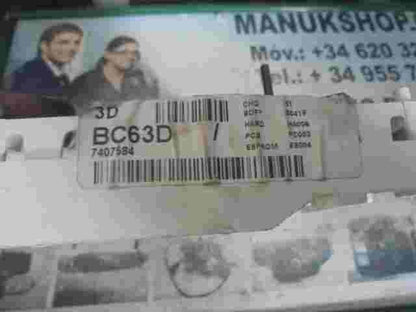 Esferas del cuadro instrumentos Nissan Micra K12 2006 48/65  3D BC63D 7407584