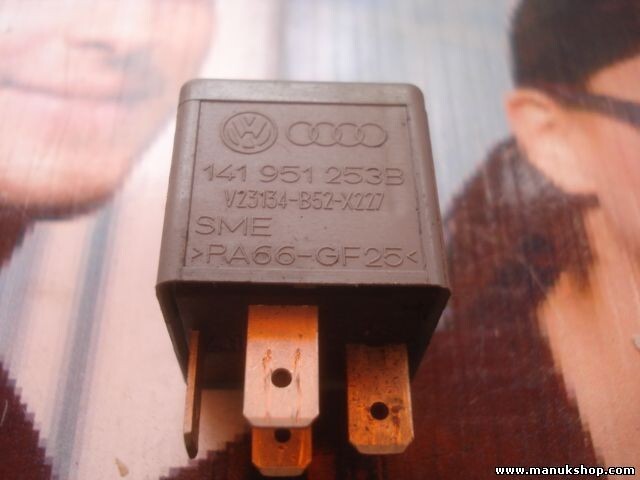 Niebla relé VW Volkswagen Audi 141951253B 141 951 253 B V23134-B52-X227Nr. 53