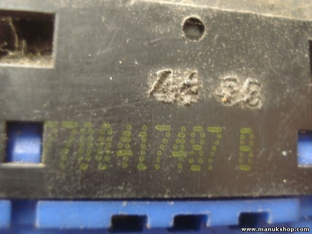 mando botonera elevalunas Renault Laguna 7700417487 B 7700417487B