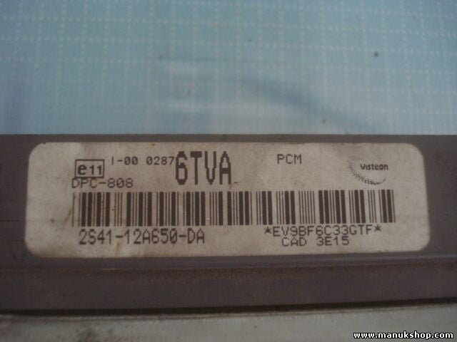 Centralita del motor Ford DPC-808 DPC808 6TVA 2S4112A650DA 2S41-12A650-DA