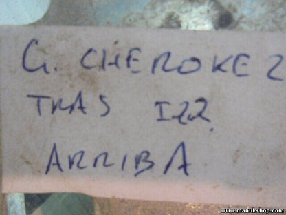 Bisagra de la puerta trasera izquierda arriba Jeep Cherokee II 55135575AC