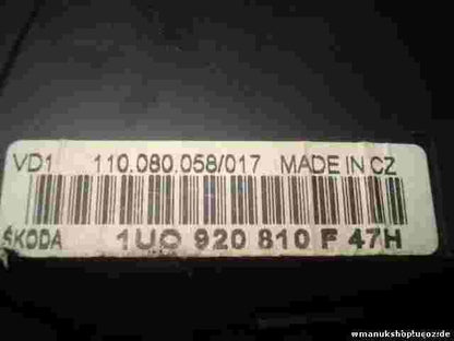 Cuadro de instrumentos Skoda Octavia 1U 1U0920810F 1U0920810F47H 110080058017