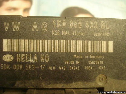 Controller comfort VW Audi Seat Skoda 1K0959433BL HELLA 5DK00858317 S0301/H02