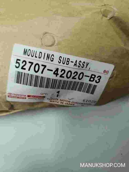 Moldura de parachoques trasero izquierdo Toyota RAV 4 5270742020B3