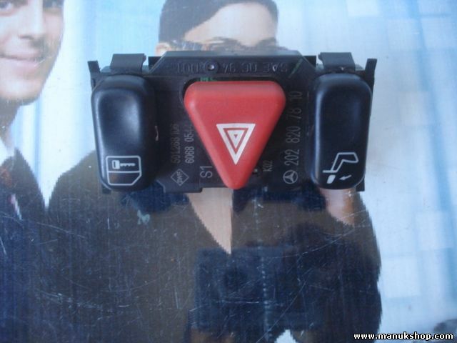 Interruptor de emergencia Mercedes-Benz W 202 2028207810 501268395 52691374