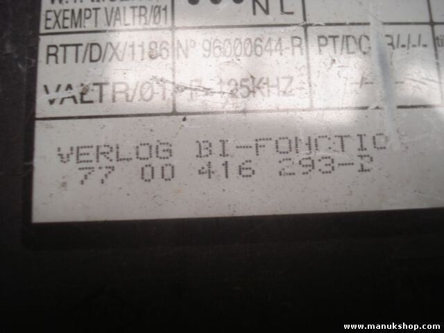 Controlador cierre centralizado Renault 96000644R 77 00 416 293-B 7700416293B