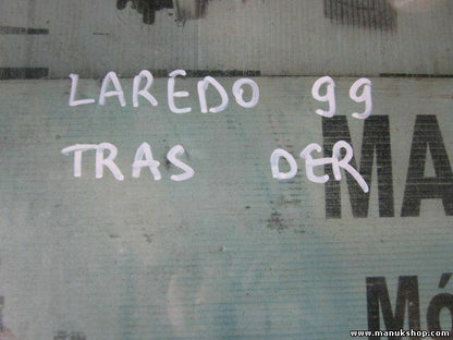 Vetro porta posteriore destro Jeep Grand Cherokee 43R00049 DOT24AS2M25 E6