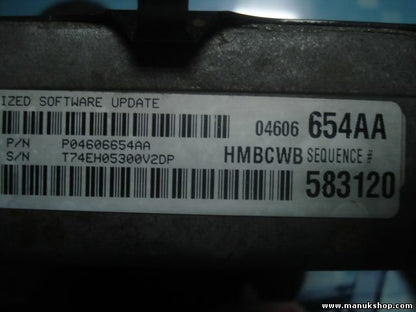 Centralita Chrysler Stratus 2000 04745860 64490 8 04606654AA HMBCWB P04606654A