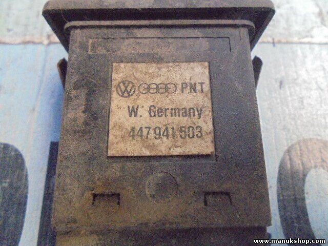 Interruptor Luneta Trasera Desempañador Audi 200 Typ 44 447941503 447 941 503