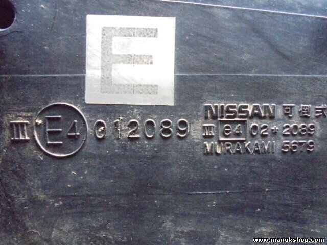 Espejo retrovisor exterior izquierdo electrico Nissan NP300 012089 96302VB321