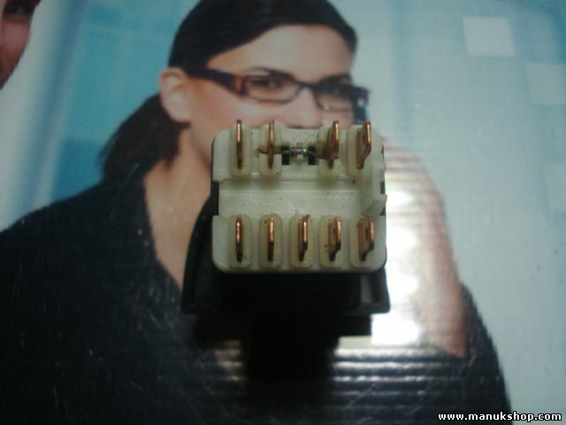 Interruptor de emergencia Renault Megane Scenic Bj. 96-99 841043 3487