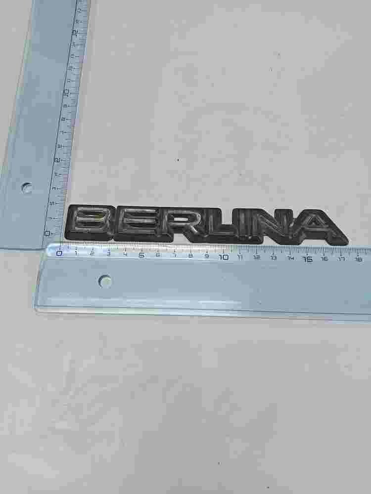 Emblema Opel Rekord Berlina 17,4 cm. GM 90148227 90 148 227 2512689 25 12 689