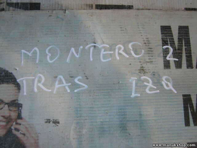 Cristal trasero izquierdo Mitsubishi  Pajero Montero 2 43R00033 M273AS2DOT20 E6