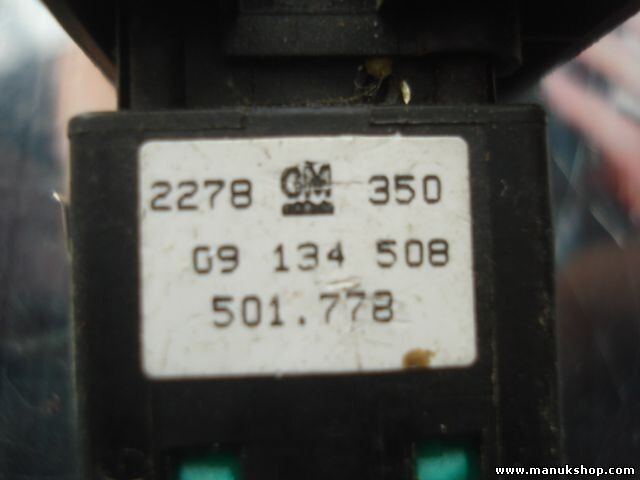 Interruptor Opel Vectra B 09134508 09 134 508
