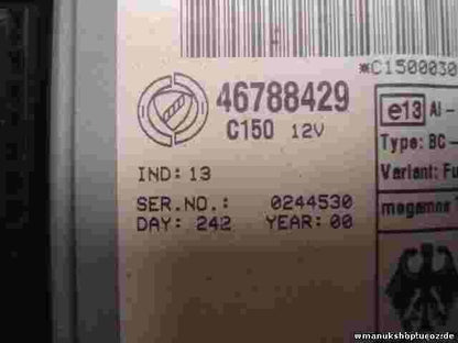 Caja de fusibles de relé Fiat Doblo 46788429 0046788429 C150 IND.14 AI-00 0072