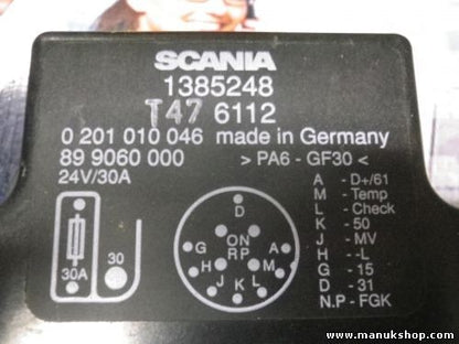 Calentador de la Unidad de Control Scania 4 0201010046 899060000 1385248