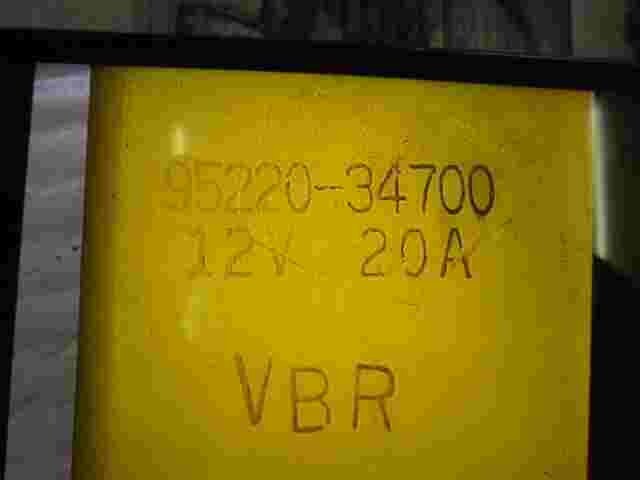 Relè ventola radiatore Hyundai Accent 9522034700 95220-34700 12 V