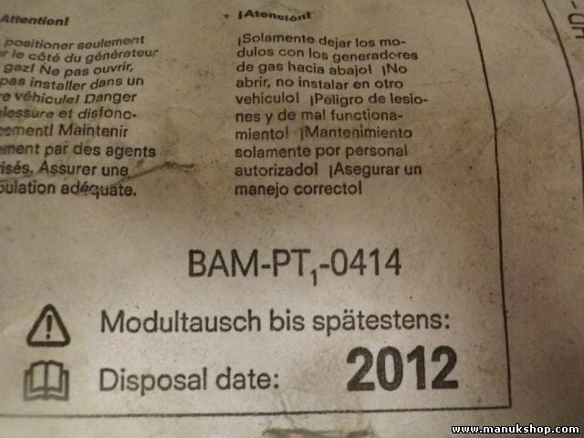 Airbag lateral Ford KA 97KBB044A74BC 565084816A 97 kb b044a74 bc